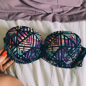 VS Pink strapless bra